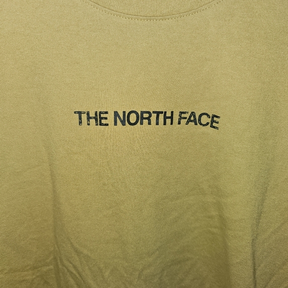 The North Face "Never Stop Exploring" Tee Shirt-Mens-Small-Tan - Picture 5 of 7